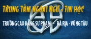 Trung tam Ngoai ngu - Tin hoc